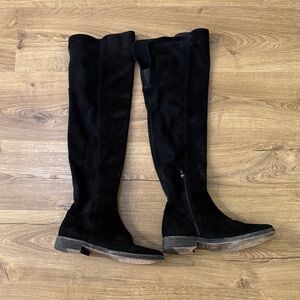 EUC Free People Black Knee-High Women's Boots size 39